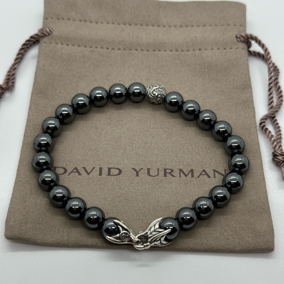DAVID YURMAN Spiritual Bead Hematite with waves - Picture 7 of 9
